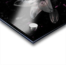 Abstract Dark Moody Lilies Acrylic print