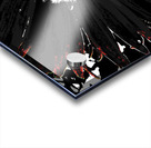 Abstract Black and White Daisy Acrylic print