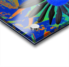 Cool Vibrant Abstract Daisy  Acrylic print