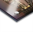 Frankfurt Main River Sunset Skyline Acrylic print