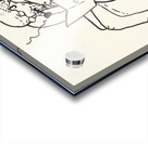 1948 man in rocking chair art Acrylic print