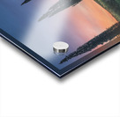 Country road with cypress trees at sunset. Tuscany Acrylic print