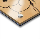 1920s dog book art Acrylic print