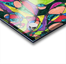 Abstract Colourful Patterned Neurographic Art  Acrylic print