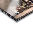 Sad Mother With Baby And Grandmother Vintage Oil Painting Acrylic print