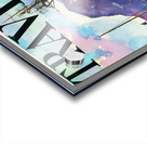 Navy Travel Poster Acrylic print