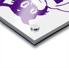 1960s kansas state wildcat cartoon art Acrylic print