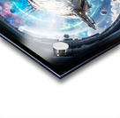 The Spacecraft Cripisin Docked at Heritan Station Awe-Inspiring AI Concept Art by Xzendor7 Acrylic print