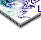 Abstract Daisy Swirling Vortex Acrylic print