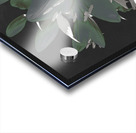 Abstract Green Lily Flower Bouquet Acrylic print