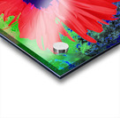 Abstract Psychedelic Daisy Acrylic print