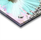 Abstract Pastel Daisy Flower Acrylic print