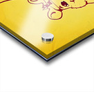 80s minnesota golden gopher cartoon runner Acrylic print