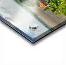 Famous Treppenviertel in Hamburg Blankenese at the Elbe River Acrylic print