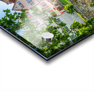 Traditional colourful half-timbered houses at the riverfront of Tübingen Germany  Acrylic print