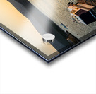 Lonely fisherman in the beautiful bay of Osor on the island of Cres-Losinj in the Adriatic Sea Croatia Acrylic print