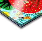 Abstract Doodle Art Trees and Owls  Acrylic print