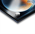 An Epic Discovery On The Dedelson Ice Planet Captivating AI Concept Art by Xzendor7 Acrylic print