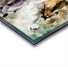 horses running oilpaint 2 Acrylic print