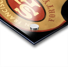 1970s San Francisco 49ers Helmet Art Acrylic print