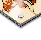 Texas Longhorn Decal Cartoon Art Acrylic print