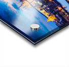 Charles Bridge and Prague Castle in twilight Acrylic print