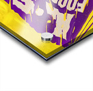 1954 LSU Football Ticket Art Remix Acrylic print