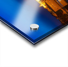 View of Charles Bridge Karluv most and Prague Castle Prazsky hrad in twilight. Panorama Acrylic print