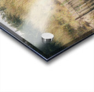 Buried Sand Fencing Acrylic print