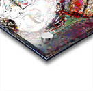 Colorful Abstract Portrait with Expressive Brushstrokes   Acrylic print