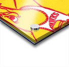 1970 atlanta hawks art remix Acrylic print