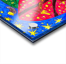 Abstract Doodle Art Giraffes- Mother and Child  Acrylic print