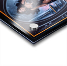 Dont Be Fooled By Her Elegance Shes A Mad Scientist Mesmerizing AI Concept Art by Xzendor7 Acrylic print