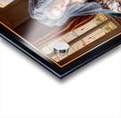 The Timeless Beauty Of A Majestic Lady Wearing A Veil Dressed In A Lavish Gown Mesmerizing AI Concept Art by Xzendor7 Acrylic print