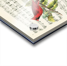 Singing cardinals vintage sheet music Acrylic print