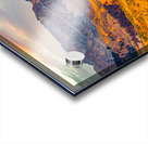 Golden Autumn Peaks Acrylic print