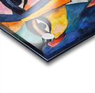 Vivid Abstract Face in Bold Colors Acrylic print