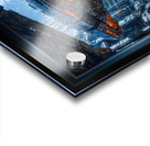 The Galactic Travel Hub Known As The Pellerine Space Port Amazing AI Concept Art by Xzendor7 Acrylic print