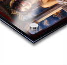 Opulent Beauty And Regal Elegance Portrait Of Gilded Royalty At Sunset Mesmerizing AI Concept Art by Xzendor7 Acrylic print