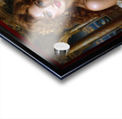 A Timeless Portrait Of A Radiant Redhead In A Palace Of Gold Mesmerizing AI Concept Art by Xzendor7 Acrylic print