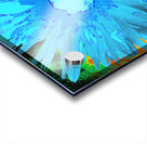 Abstract Geometric Daisy Flower Acrylic print