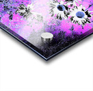 Abstract Vivid Daisy Flowers Acrylic print