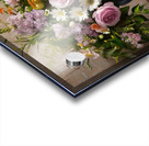 Elegant Mosaic Floral Still Life with Porcelain Vase – A Timeless Masterpiece Acrylic print