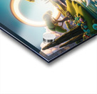 Serene Swan Paradise: A Dreamlike Garden of Tranquility Acrylic print