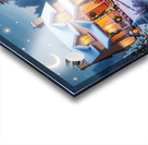 Magical Christmas Eve: A Winter Wonderland Acrylic print