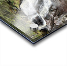 Winters Secret Waterfall in the Scottish Highlands Acrylic print