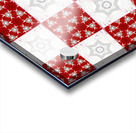 Abstract Pale Star Patchwork Delight  Acrylic print