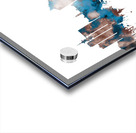 Leeds England Skyline Sepia Acrylic print