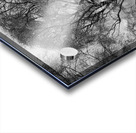 Everyday Lifes Moments- Deep Winter in the Scottish Highlands in black an Acrylic print