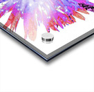 Abstract Pink Purple  and Blue Daisy  Acrylic print